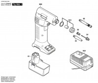 Bosch 0 603 945 603 Pag 9,6 V Air Pump 9.6 V / Eu Spare Parts